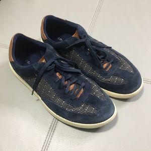 Cole Haan Grand OS Blue Suede/Leather Sneakers 9